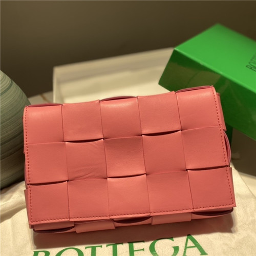 보테가베네타 카세트백 ,23cm,핑크